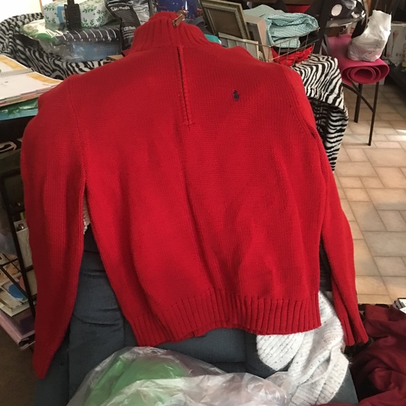 Polo Ralph Lauren Other - Red large polo Ralph Lauren sweater